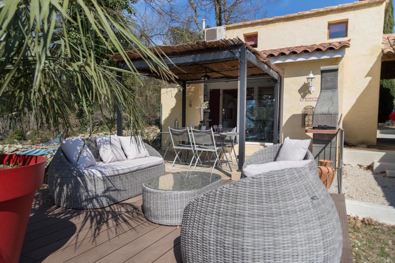 El Sama-In , Piscine Chauffee Villa LʼIsle-sur-la-Sorgue Eksteriør bilde