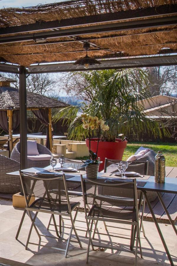 El Sama-In , Piscine Chauffee Villa LʼIsle-sur-la-Sorgue Eksteriør bilde